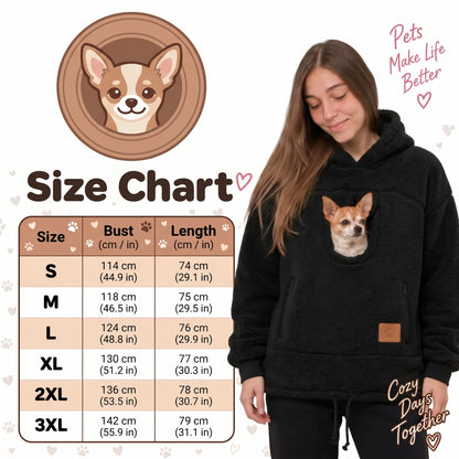 Pet Carrier Hoodie